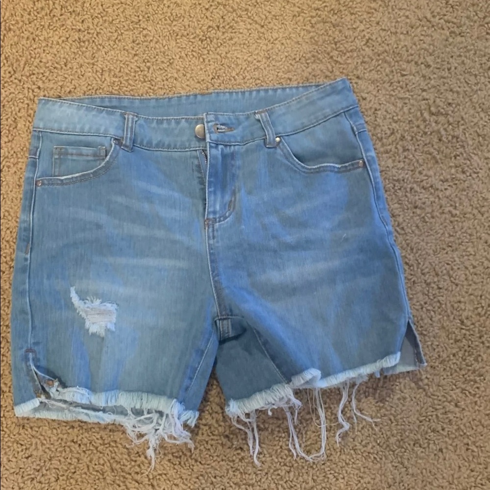 Brand new denim shorts